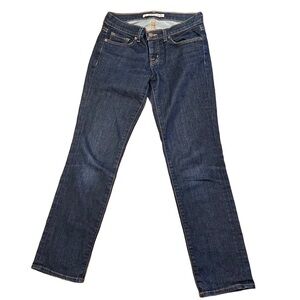 J Brand Straight Leg Seven-Eighths Jean in Pure Wash • Size 27